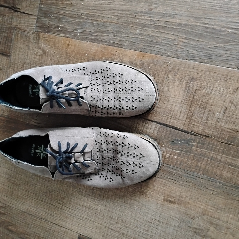 Men's Gray Suede Shoes